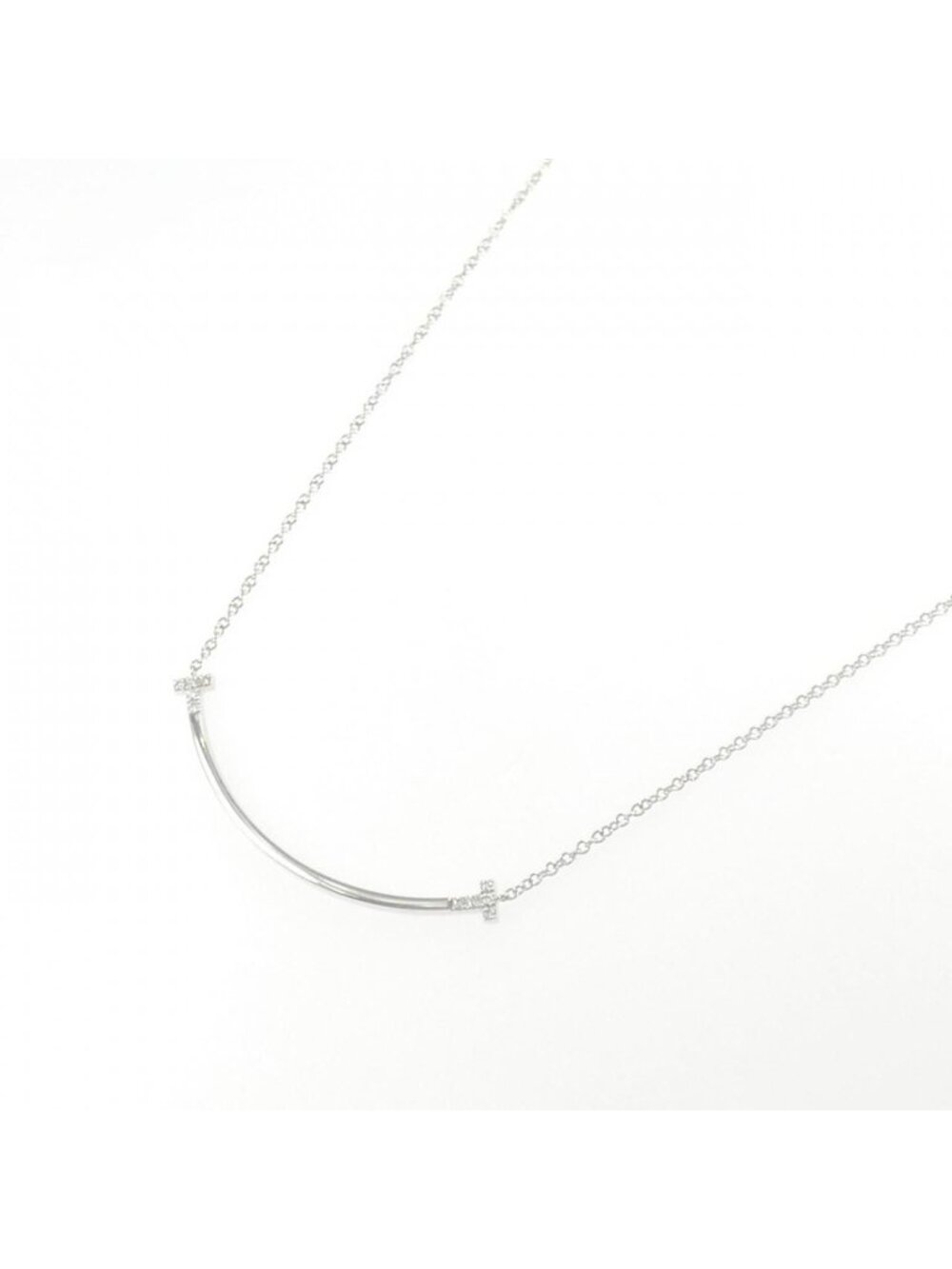 Tiffany & Co T Smile Small Necklace - Picture 2 of 6